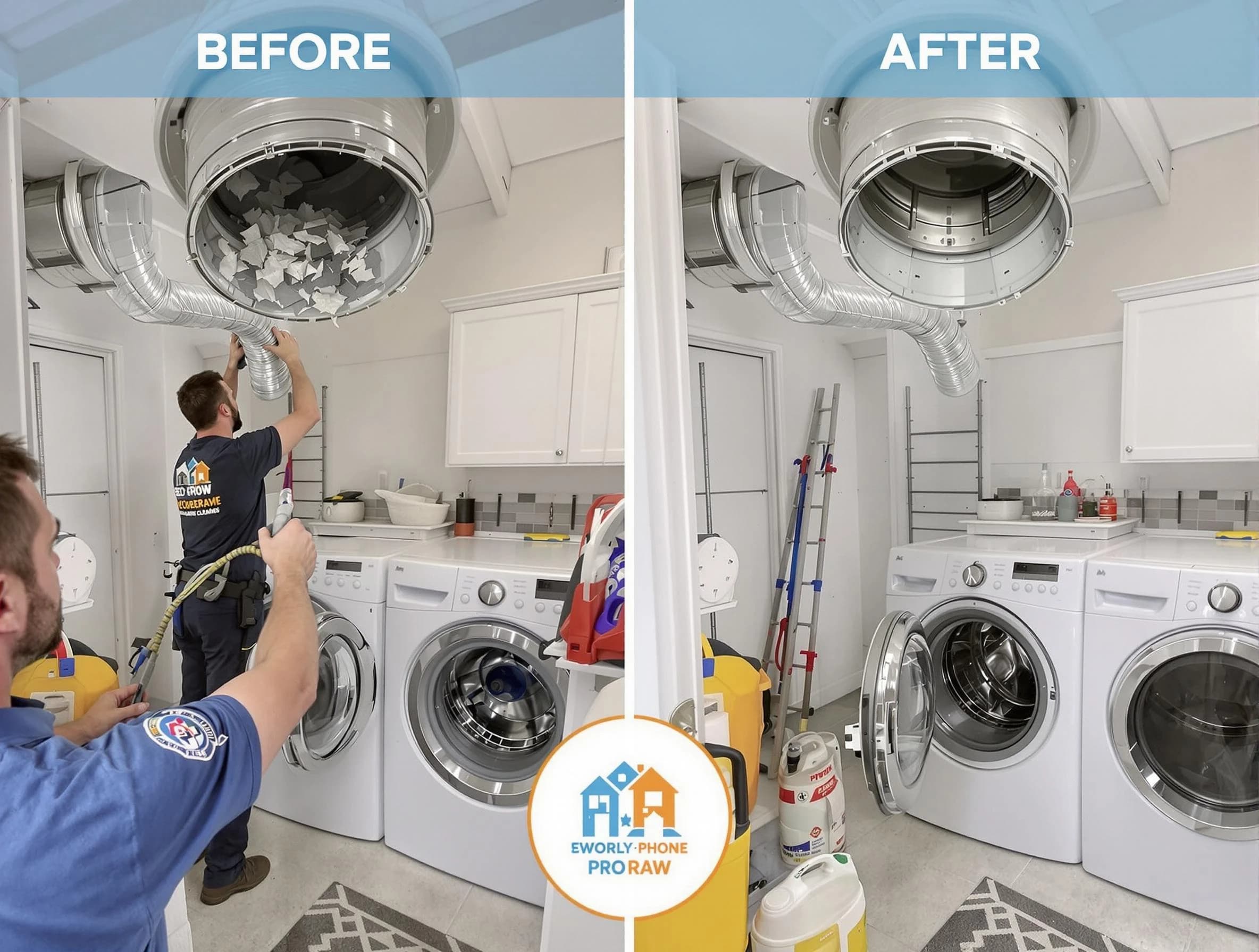 Residential dryer vent cleaning by Meadowbrook Dryer Vent Cleaning in Meadowbrook
