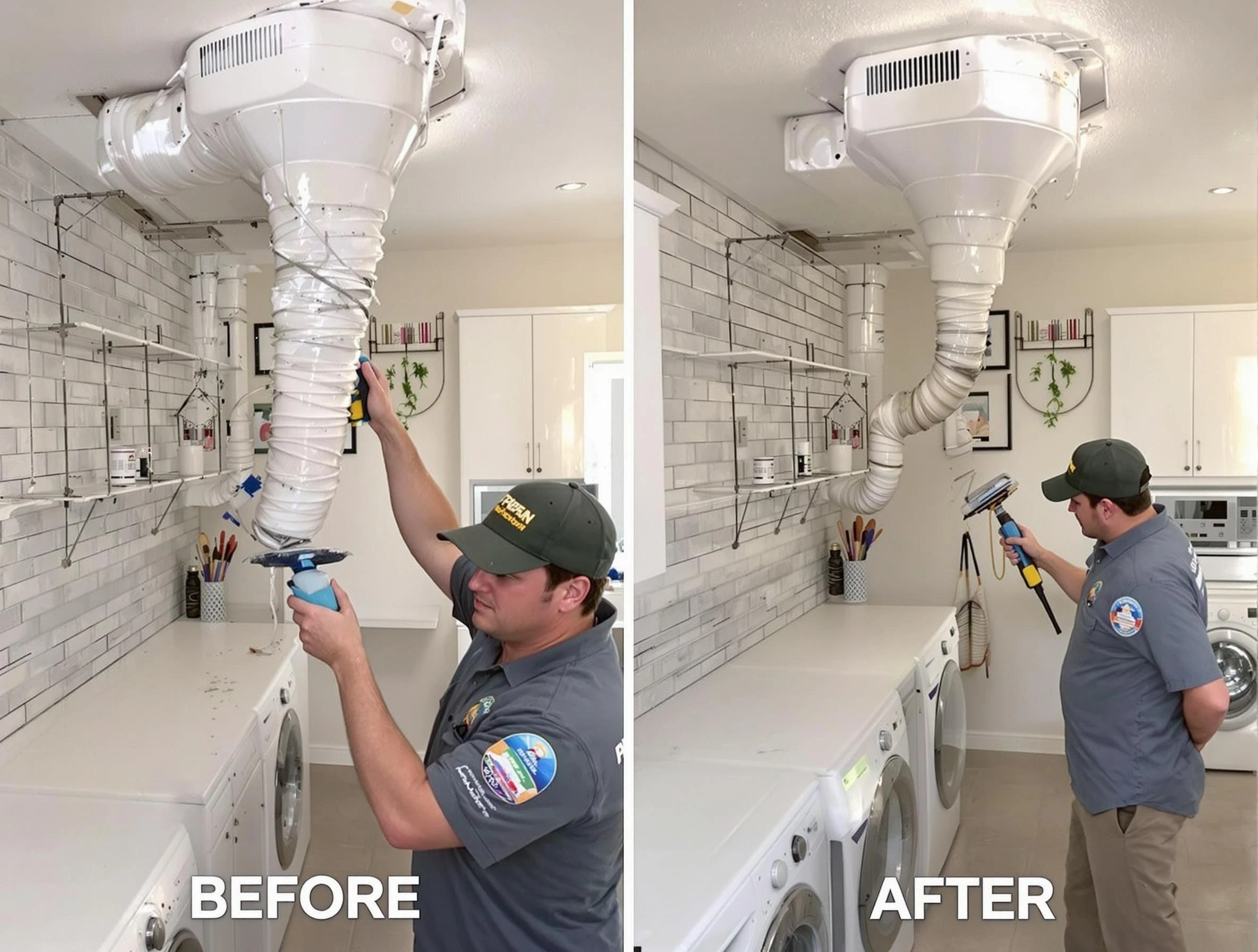 Professional dryer exhaust vent cleaning by Meadowbrook Dryer Vent Cleaning in Meadowbrook