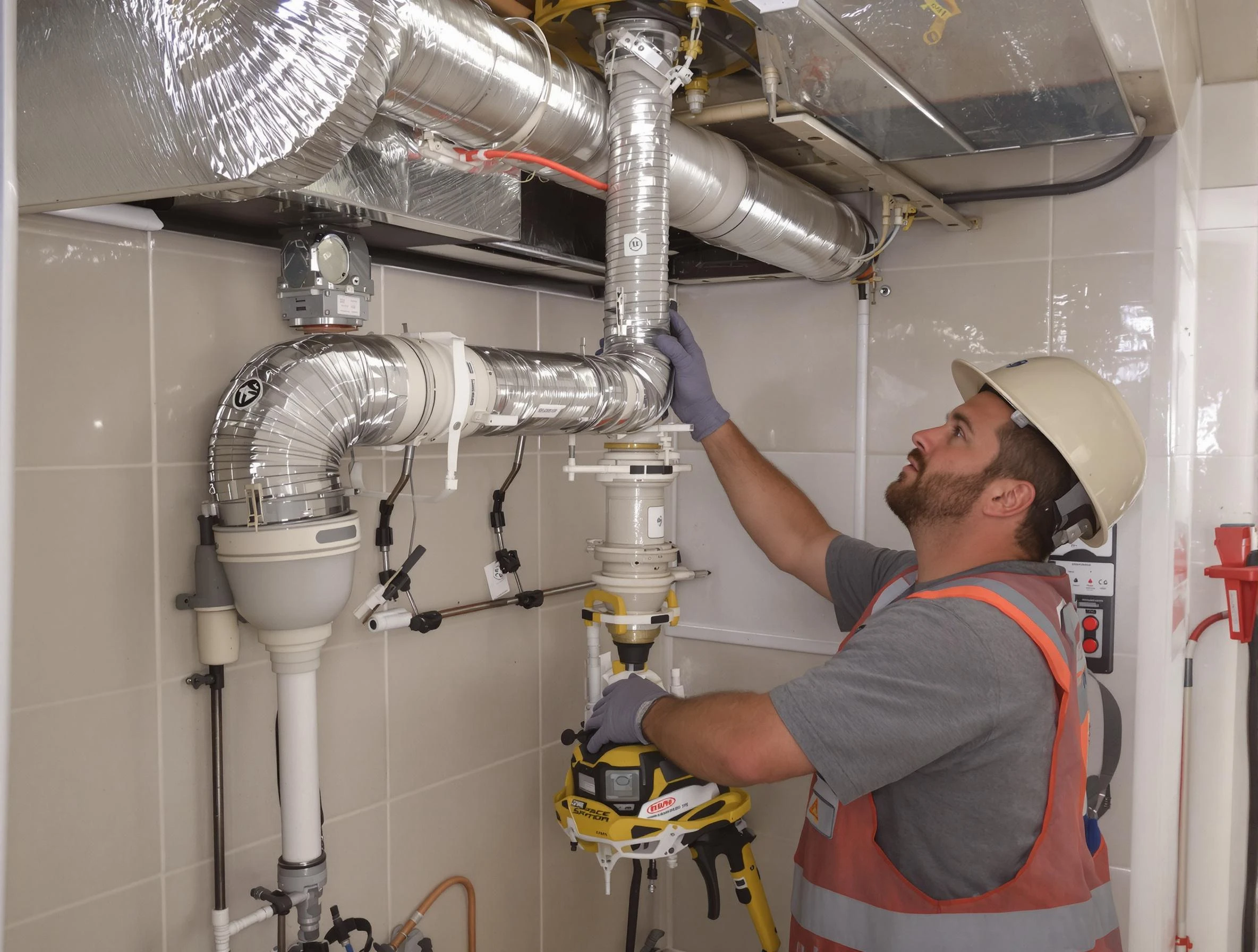 Meadowbrook Dryer Vent Cleaning expert performing professional dryer vent repair and installation in Meadowbrook