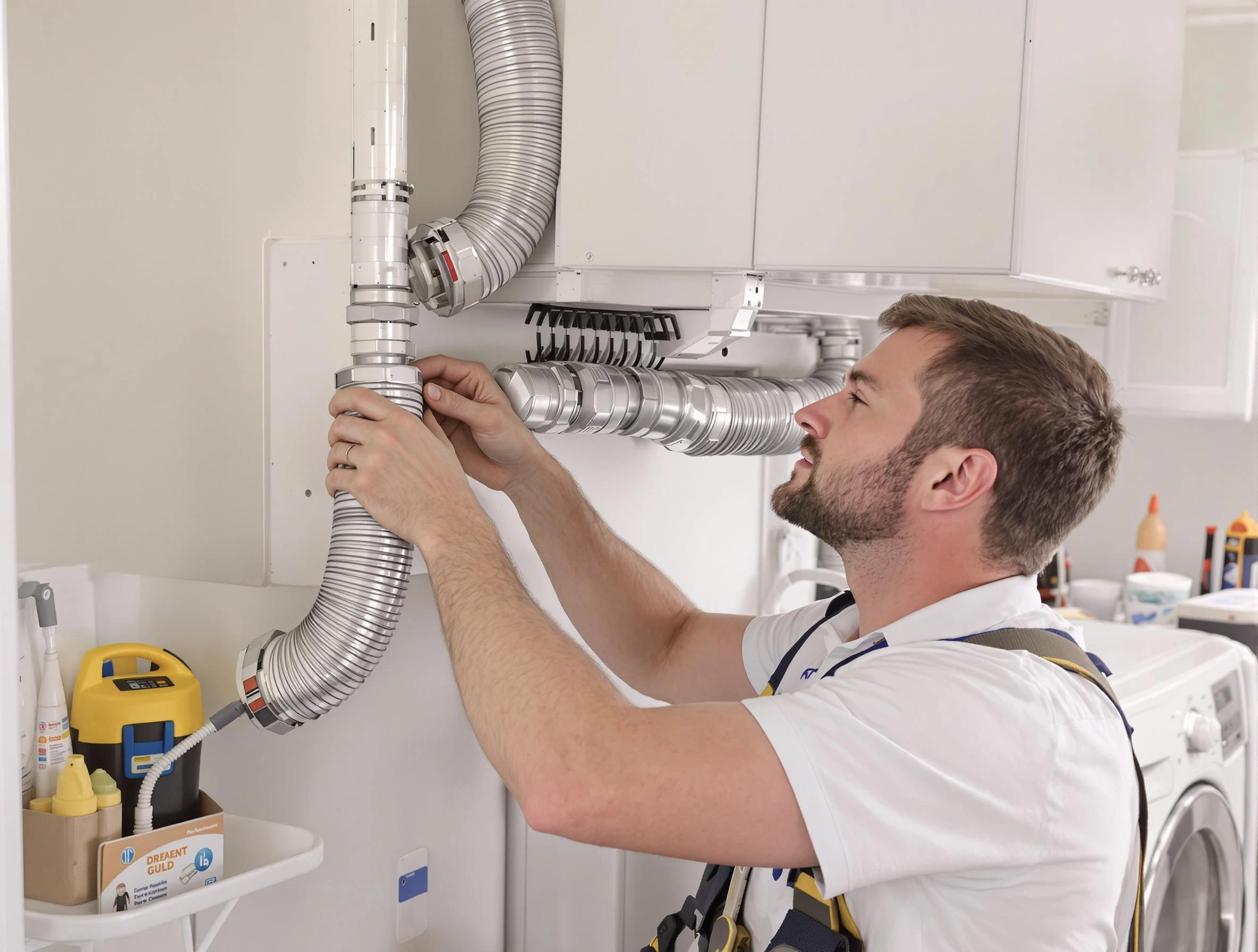 Professional dryer vent repair and installation by Meadowbrook Dryer Vent Cleaning in Meadowbrook